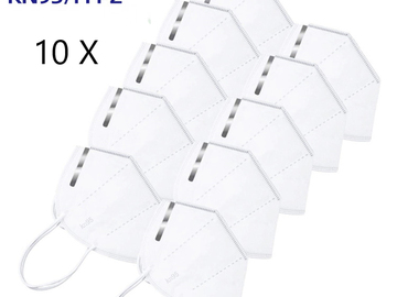 Verkaufen mit Online-Zahlungen: Masken Maske KN 95 Atemschutzmaske 10 Stück Schutzmaske Mundschut