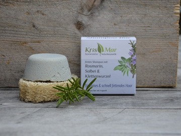 Verkaufen mit Online-Zahlungen: Shampoo Bar - Rosmarin, Salbei & Klettenwurzel