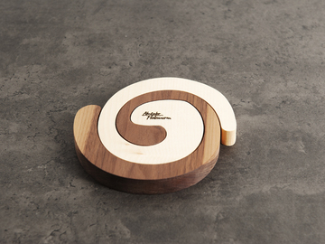 Verkaufen mit Online-Zahlungen: 2-in-1 Topfuntersetzer Spirale